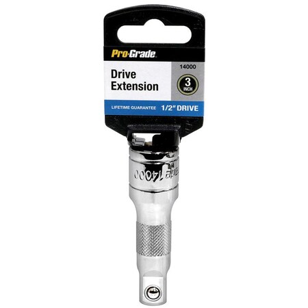 Pro-Grade Tools 1/2" Dr. 3" Extension 14000